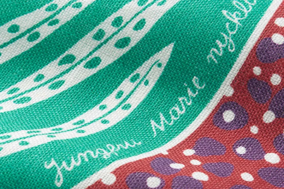 Underlägg & Tabletter|Kök & Dukningstextil*Josef Frank Tablett Flora Röd Grön