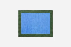 Underlägg & Tabletter|Kök & Dukningstextil*Svenskt Tenn Tablett Lin Kontrastkant Blå