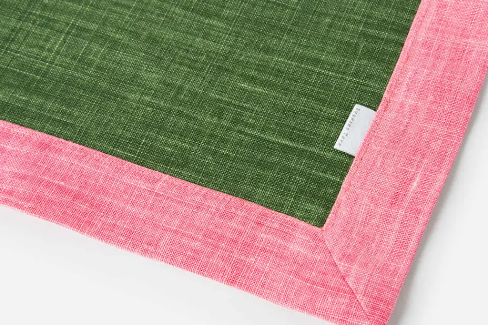 Underlägg & Tabletter|Kök & Dukningstextil*Svenskt Tenn Tablett Lin Kontrastkant Murgröna