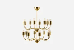 Taklampor*Josef Frank Takkrona Mässing Valbar Längd