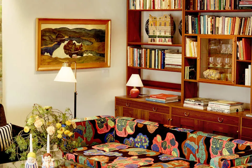 Taklampor*Josef Frank Takkrona Mässing Valbar Längd