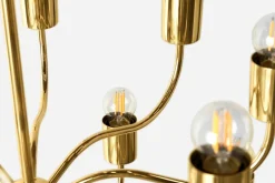 Taklampor*Josef Frank Takkrona Mässing Valbar Längd