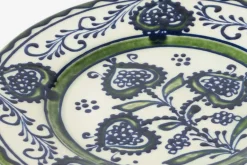 Tallrikar & Skålar*Botosani Design Tallrik Blå Blomma