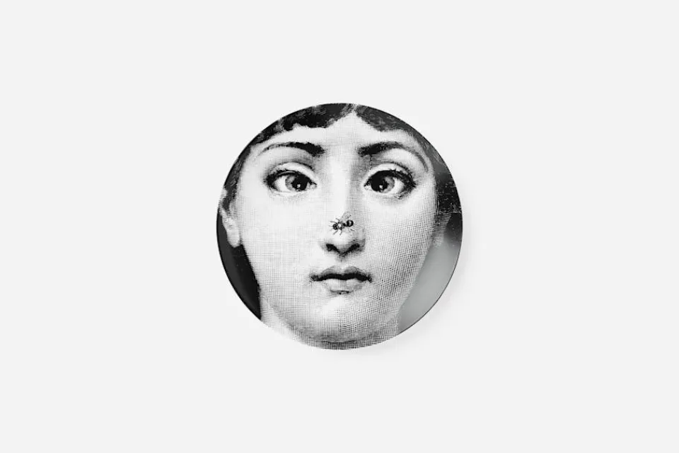 Dekorationsdetaljer|Tallrikar & Skålar*Fornasetti Tallrik