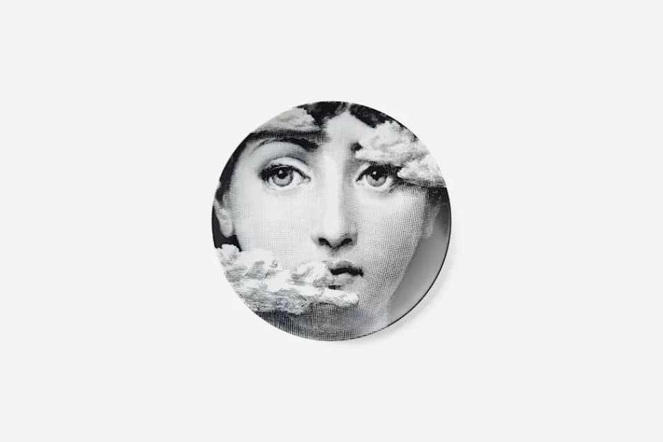 Dekorationsdetaljer|Tallrikar & Skålar*Fornasetti Tallrik