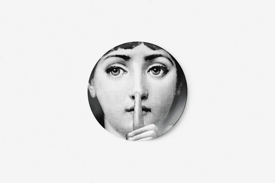 Dekorationsdetaljer|Tallrikar & Skålar*Fornasetti Tallrik