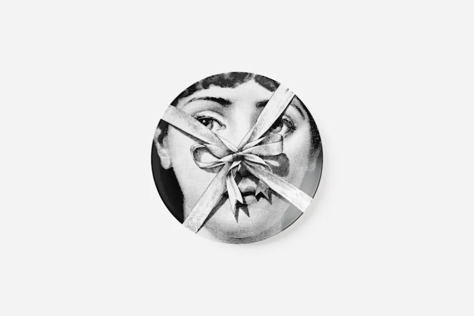 Dekorationsdetaljer|Tallrikar & Skålar*Fornasetti Tallrik