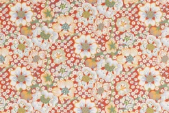 Mönstrade Tapeter*Josef Frank Tapet Eldblomman Röd