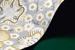 Mönstrade Tapeter*Josef Frank Tapet Eldblomman Gråblå