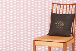 Mönstrade Tapeter*Estrid Ericson Tapet Elefant Rosa