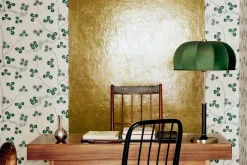 Mönstrade Tapeter*Josef Frank Tapet Klöverblad Grön