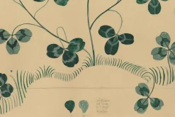 Mönstrade Tapeter*Josef Frank Tapet Söndagsmorgon Grön