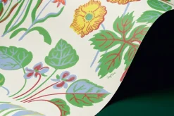 Mönstrade Tapeter*Josef Frank Tapet Vårklockor Vit