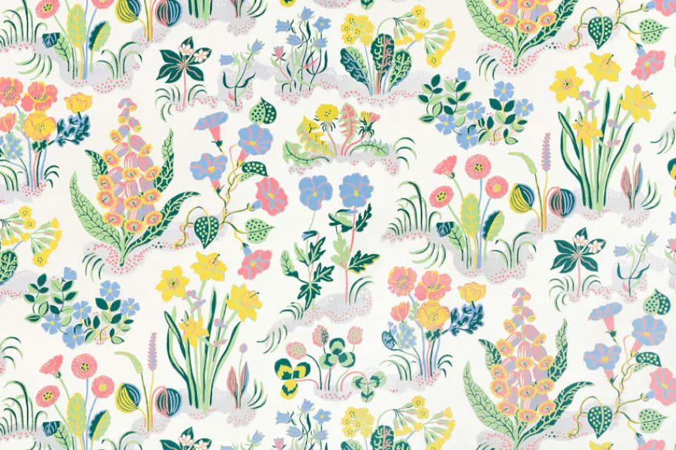 Tapetprover*Josef Frank Tapetprov Aurora