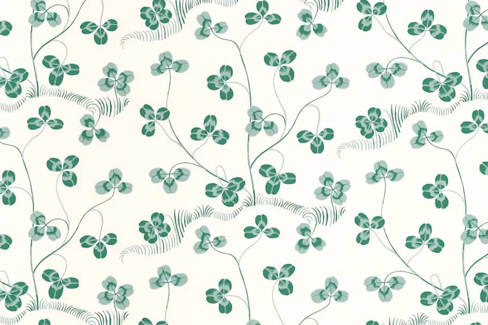 Tapetprover*Josef Frank Tapetprov Klöverblad