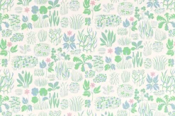 Tapetprover*Josef Frank Tapetprov Söndagsmorgon Rosa