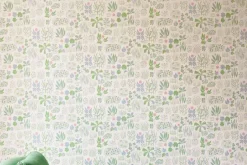 Tapetprover*Josef Frank Tapetprov Söndagsmorgon Rosa