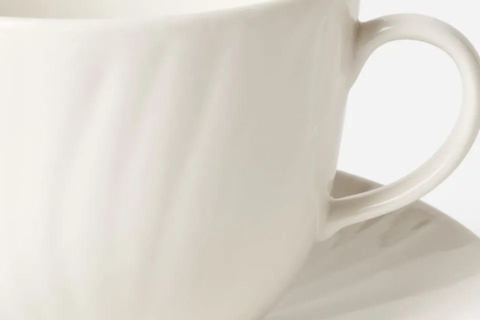 Glas & Koppar*Sara Söderberg Tekopp med fat Gryning