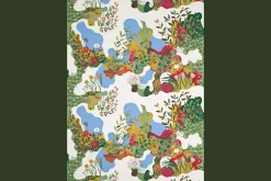 Tyg På Metervara*Josef Frank Textil Anakreon Vit