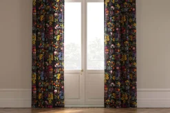 Tyg På Metervara*Josef Frank Textil Baranquilla Svart