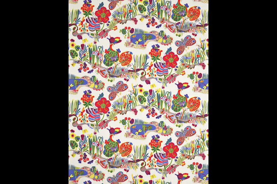 Tyg På Metervara*Josef Frank Textil Butterfly Multi