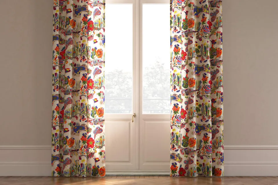 Tyg På Metervara*Josef Frank Textil Butterfly Multi
