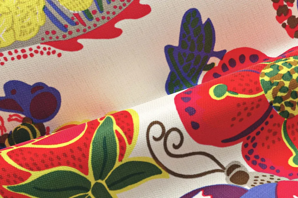 Tyg På Metervara*Josef Frank Textil Butterfly Multi