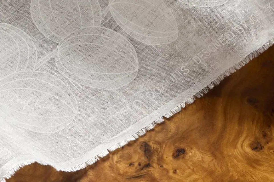 Tyg På Metervara*Josef Frank Textil Celotocaulis Vit