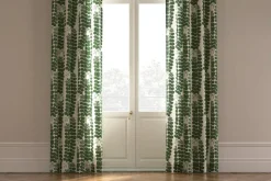 Tyg På Metervara|Tygprover*Josef Frank Textil Celotocaulis Grön