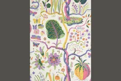 Tyg På Metervara*Josef Frank Textil Hawai Vit