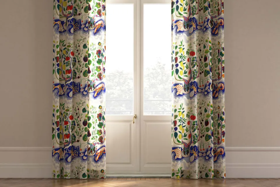 Tyg På Metervara*Josef Frank Textil Italian Dinner Multi