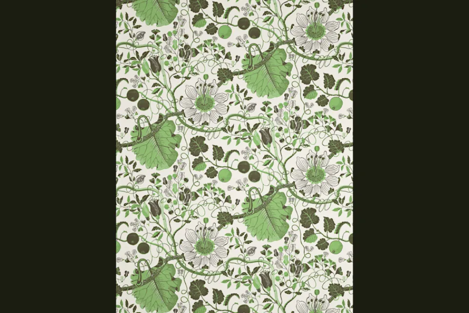 Tyg På Metervara*Josef Frank Textil La Plata Grön