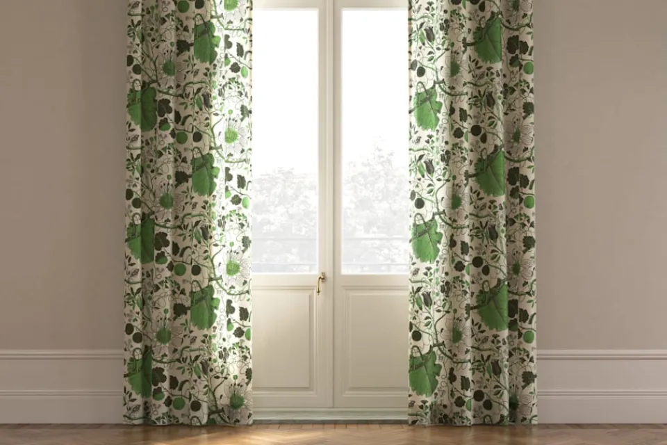 Tyg På Metervara*Josef Frank Textil La Plata Grön