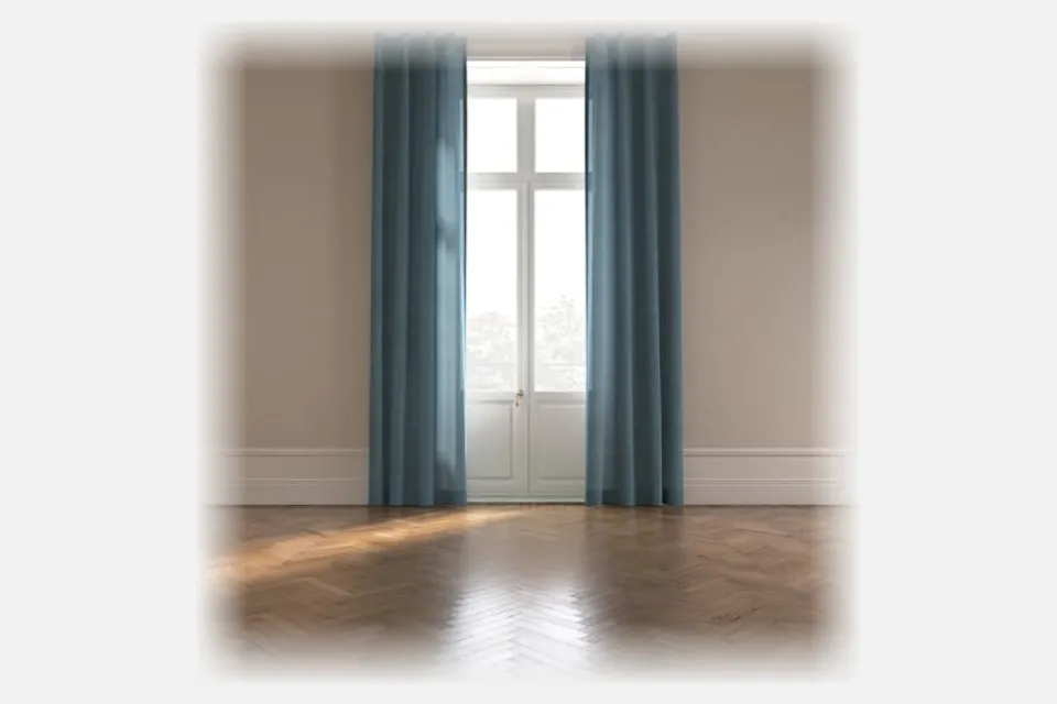 Tyg På Metervara*Svenskt Tenn Textil Lin Dimblå