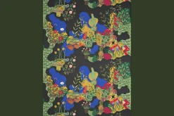 Tygprover*Josef Frank Tygprov Anakreon Svart