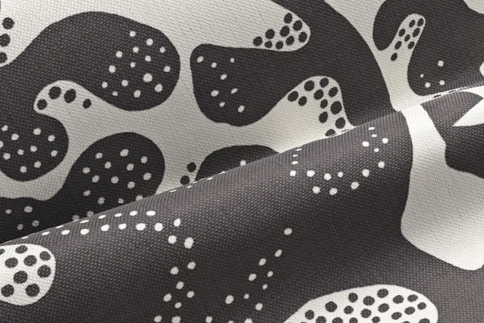 Tygprover|Tyg På Metervara*Josef Frank Tygprov Aristidia Grå