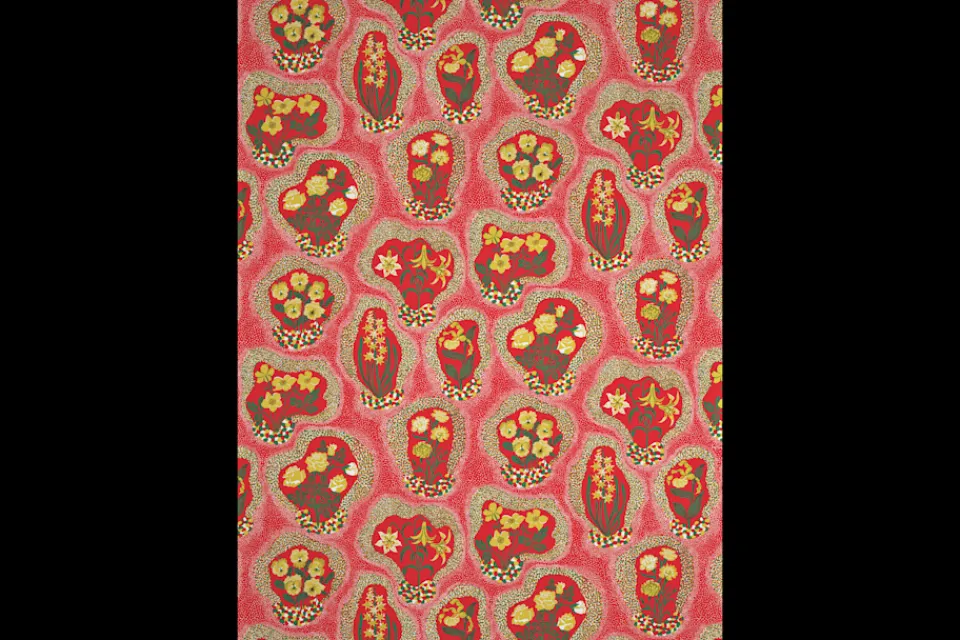 Tygprover*Josef Frank Tygprov Catleya Röd