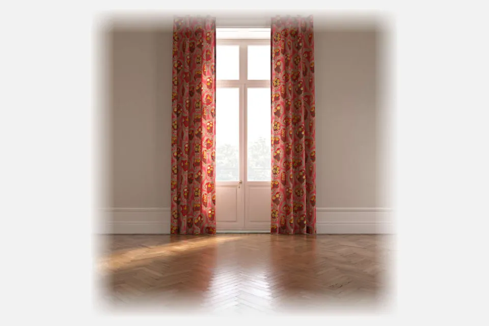 Tygprover*Josef Frank Tygprov Catleya Röd