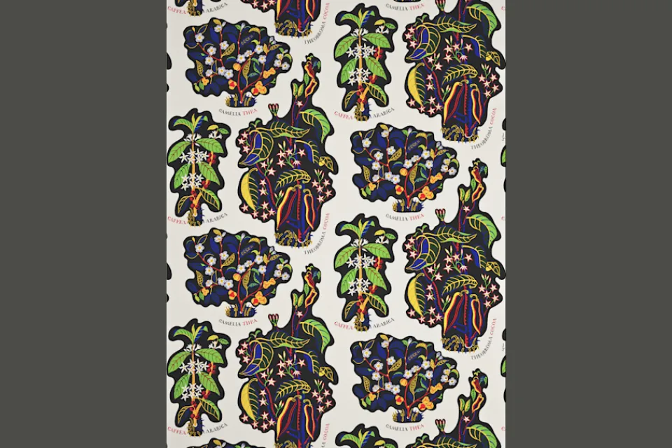 Tygprover|Tyg På Metervara*Josef Frank Tygprov Drinks |Multi