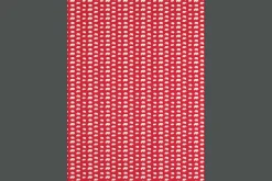 Tygprover|Tyg På Metervara*Estrid Ericson Tygprov Elefant Röd