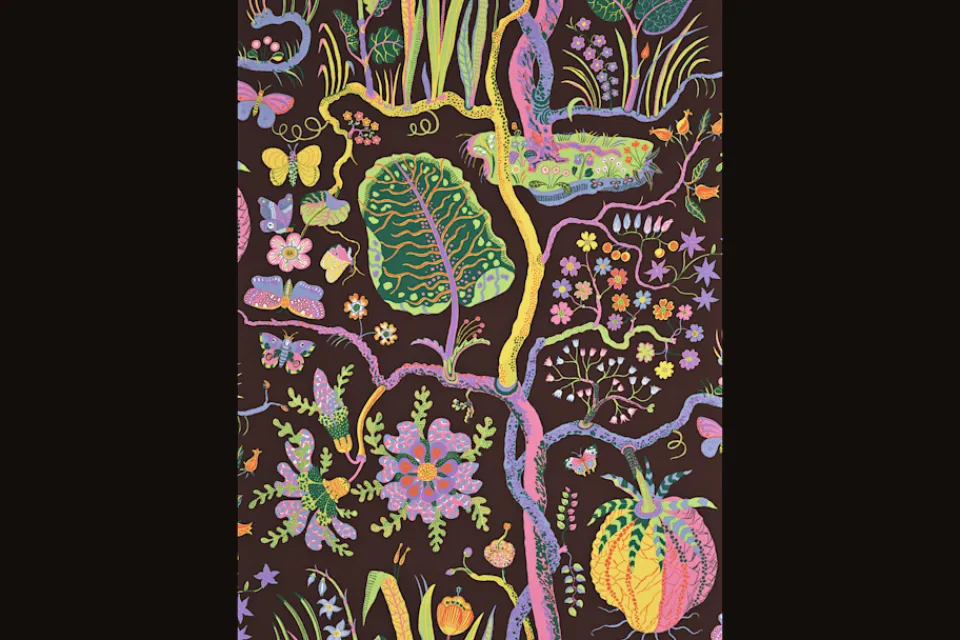 Tygprover*Josef Frank Tygprov Hawai Brun