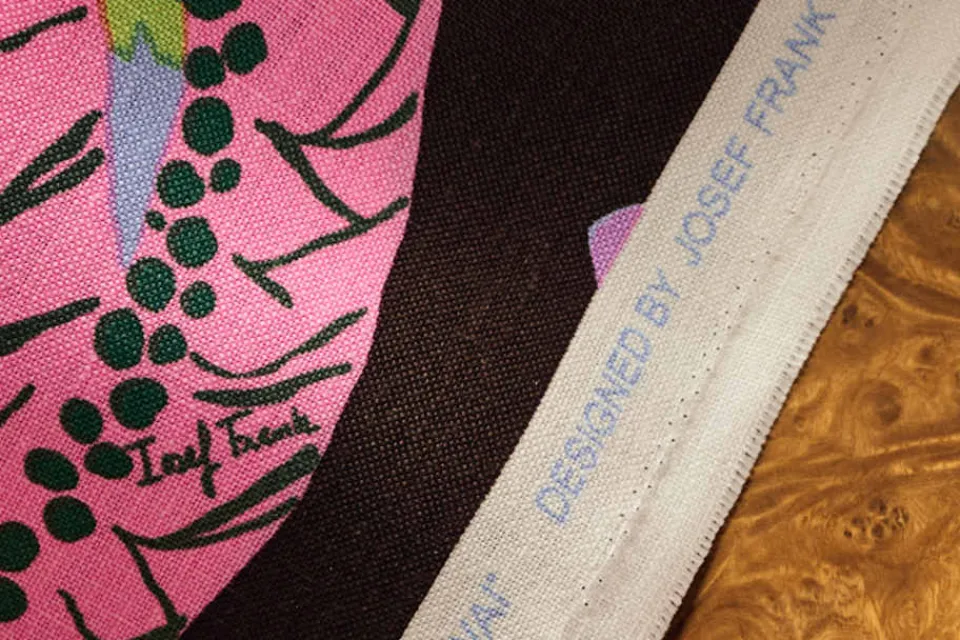 Tygprover*Josef Frank Tygprov Hawai Brun