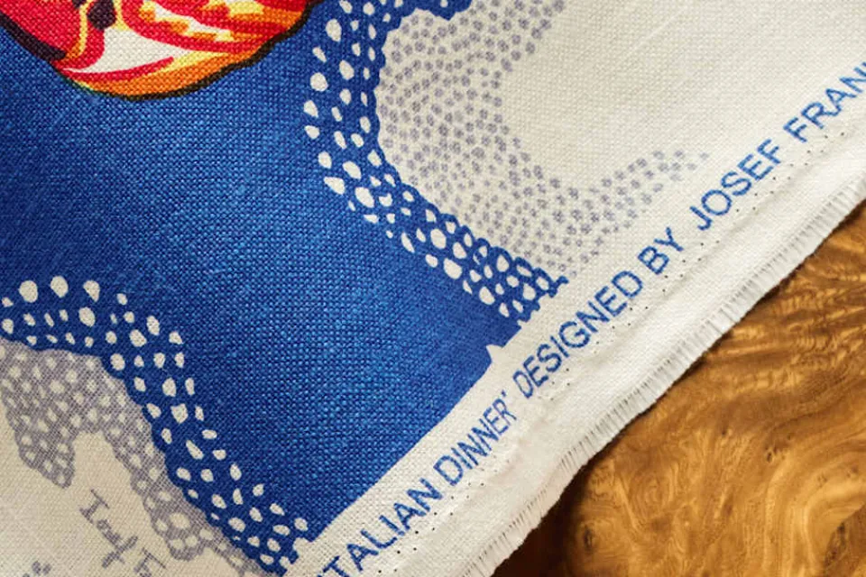 Tygprover*Josef Frank Tygprov Italian Dinner