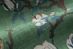 Tygprover|Tyg På Metervara*GP & J Baker Tygprov Japanese Magnolia Grön