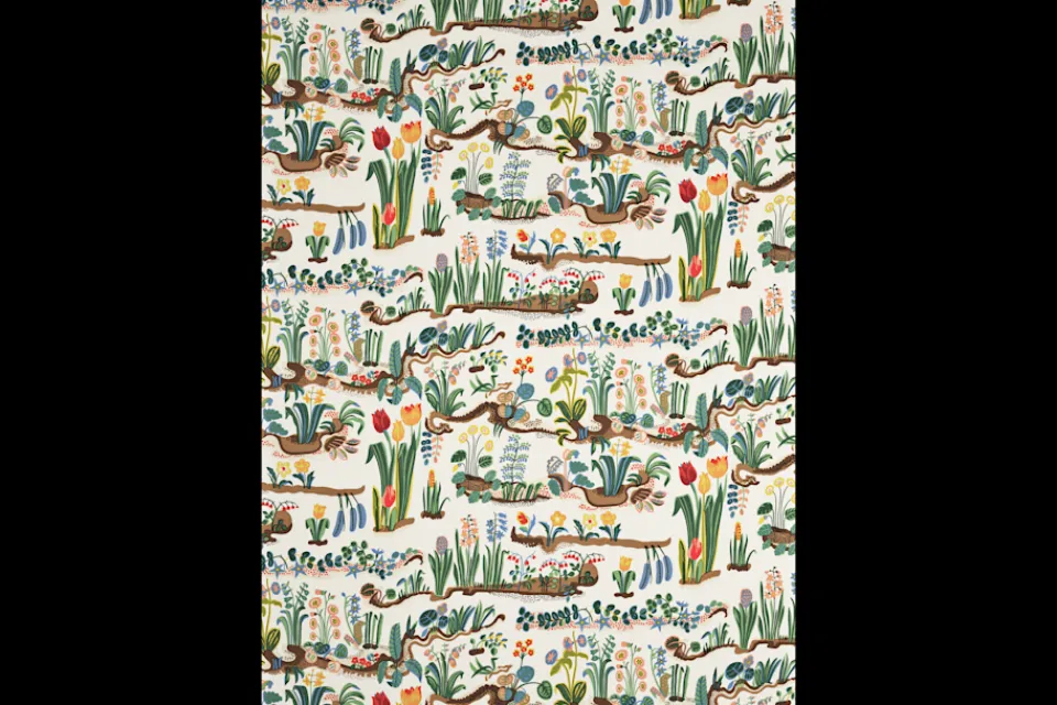 Tygprover|Tyg På Metervara*Josef Frank Tygprov Primavera |Multi