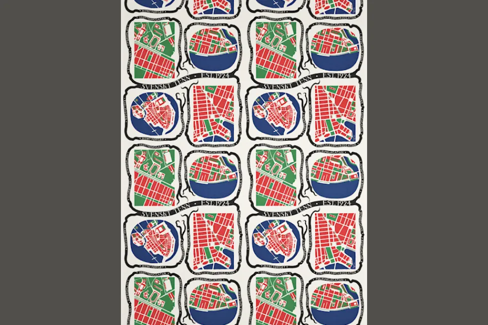 Tygprover|Tyg På Metervara*Josef Frank Tygprov Svenskt Tenn Est. 1924 |Multi