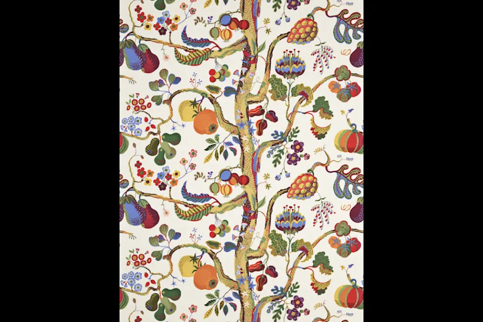 Tygprover*Josef Frank Tygprov Vegetable Tree