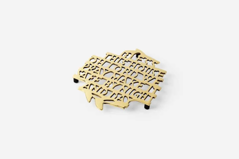 Dekorationsdetaljer|Underlägg & Tabletter*Estrid Ericson/Svenskt Tenn Underlägg Bless this house