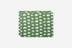 Underlägg & Tabletter*Estrid Ericson/Svenskt Tenn Underlägg Elefant Svart Grön