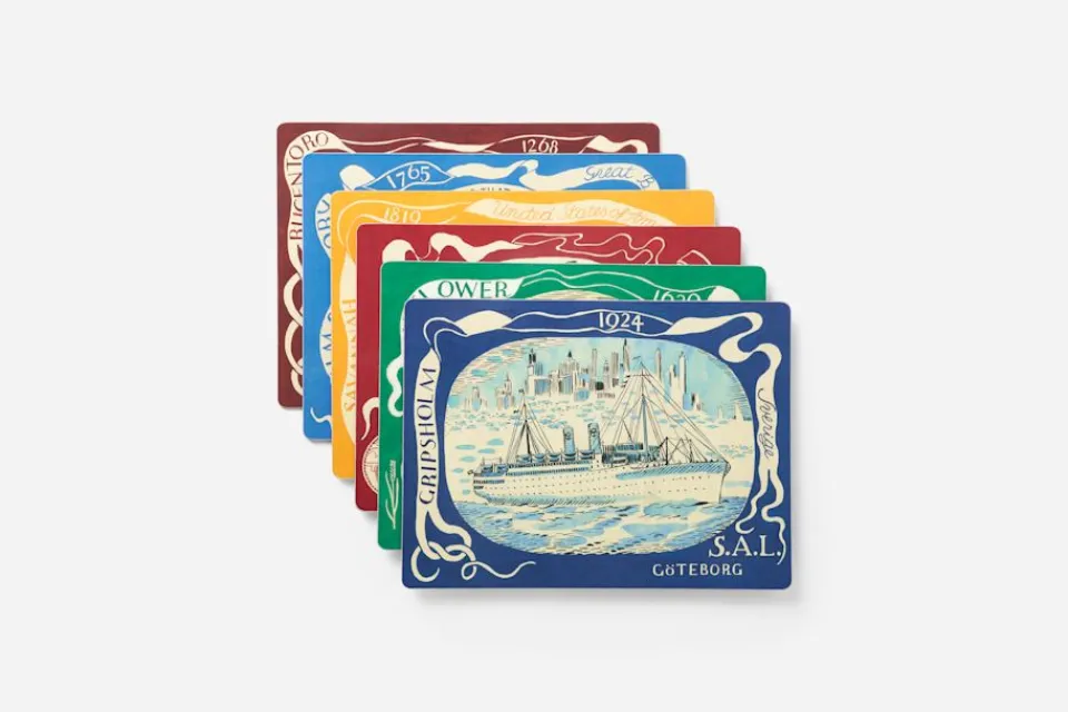 Underlägg & Tabletter*Josef Frank/Svenskt Tenn Underlägg Navigare